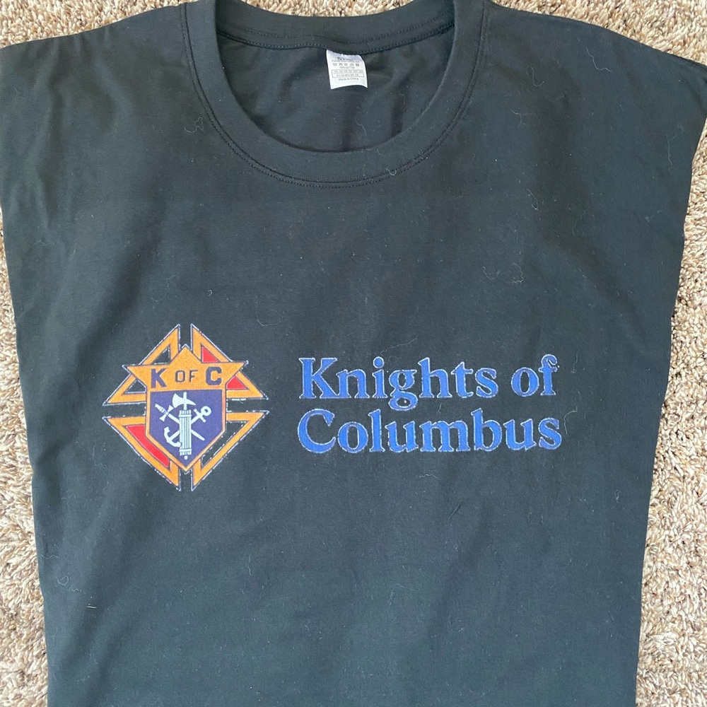 Knights of Columbus Black men’s T-Shirt